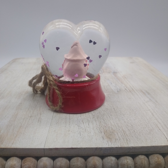 ❤️Rae Dunn With Love Gnome Water Globe - Picture 2 of 2